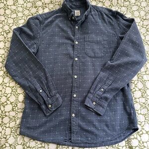 GAP Blue Casual Button Down Shirt